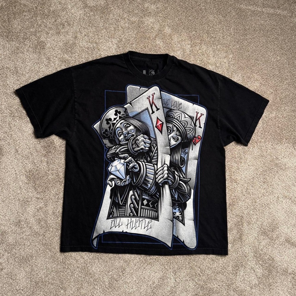BLACK OGABEL "KINGS" GRAPHIC TEE